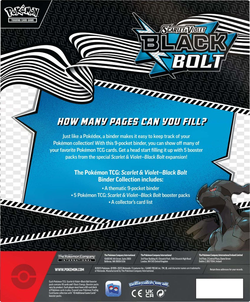 Black Bolt Binder Collection | Pokemon TCG