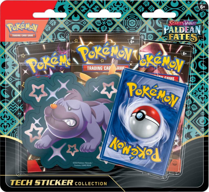 Paldean Fates Tech Sticker Collection (Set of 3) | Pokemon TCG