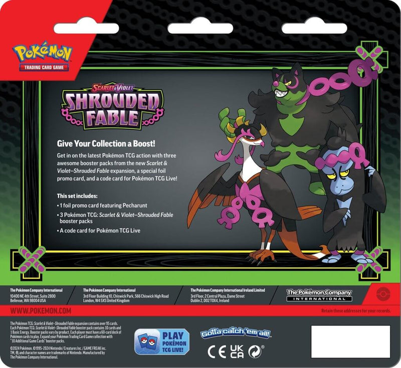 Shrouded Fable 3-Pack Blister | Pokemon TCG