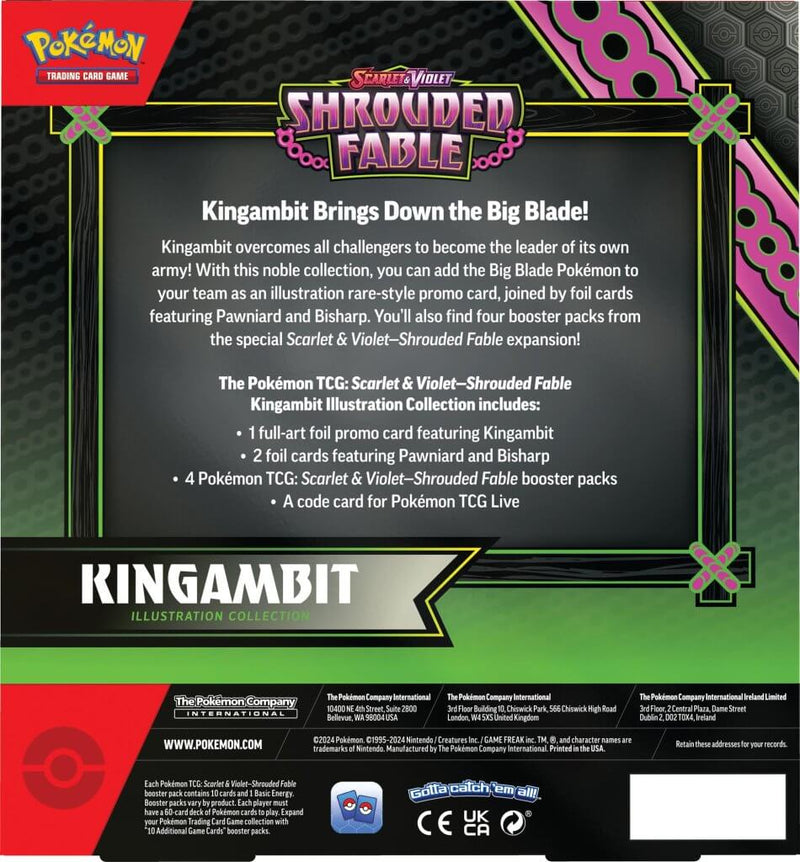 Shrouded Fable Kingambit Illustration Collection | Pokemon TCG