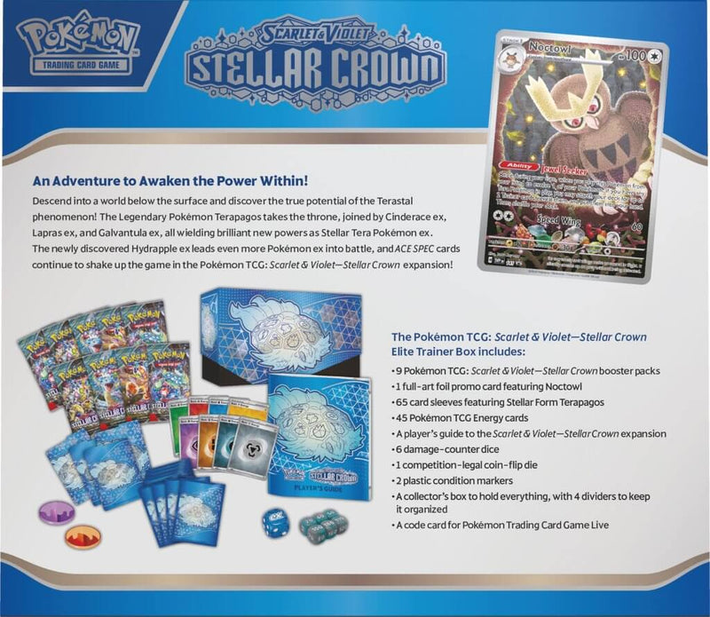 Stellar Crown Elite Trainer Box | Pokemon TCG