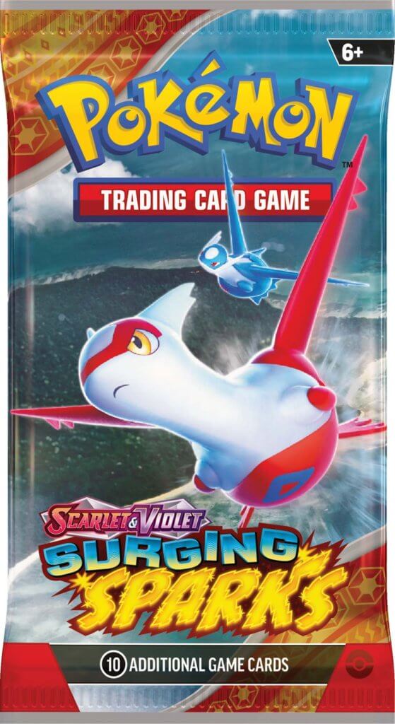 Surging Sparks Booster Pack | Pokemon TCG