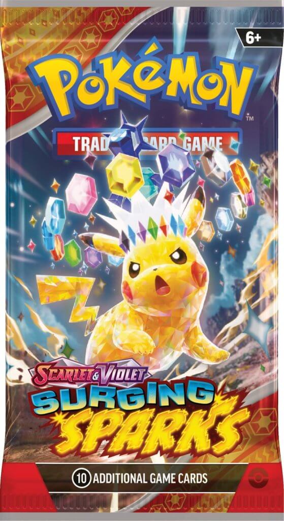 Surging Sparks Booster Pack | Pokemon TCG