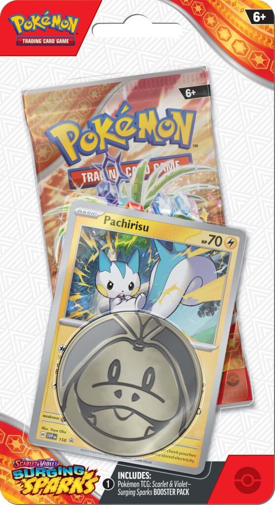 Surging Sparks Checklane Blister (Pachirisu) | Pokemon TCG