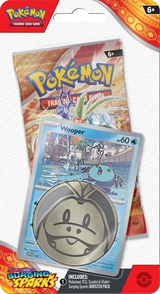 Surging Sparks Checklane Blister (Wooper) | Pokemon TCG