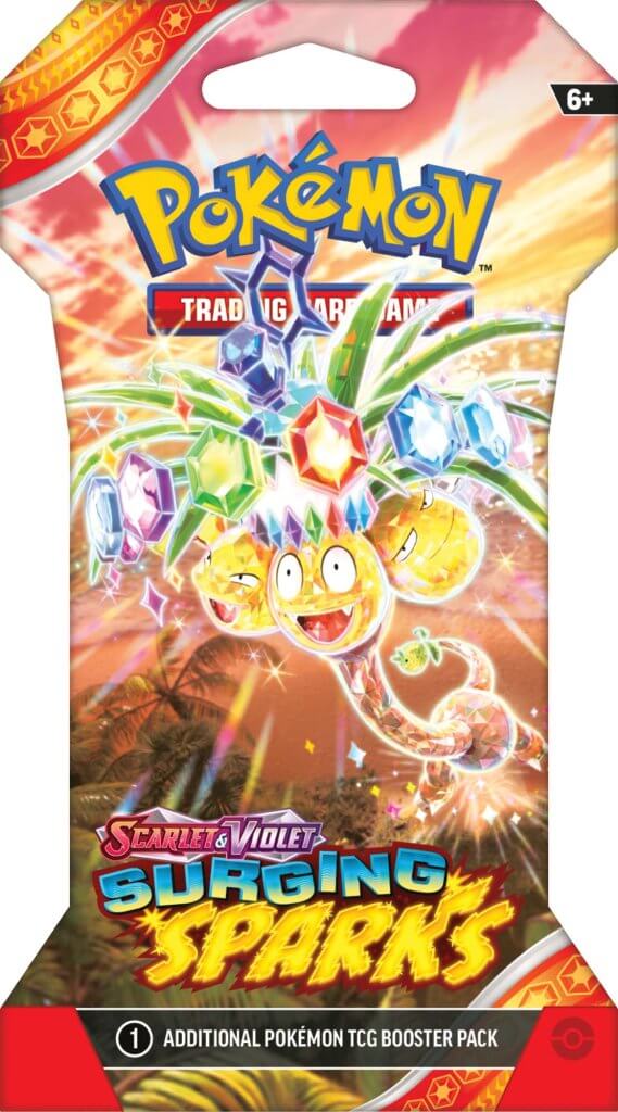 Surging Sparks Blister Pack | Pokemon TCG