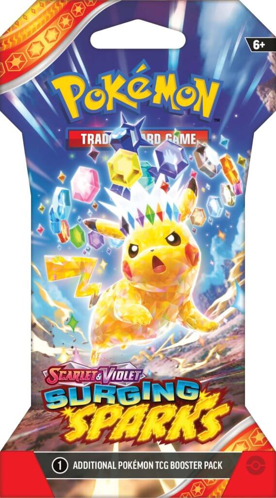 Surging Sparks Blister Pack | Pokemon TCG