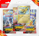 Surging Sparks 3-Pack Blister (Zapdos) | Pokemon TCG