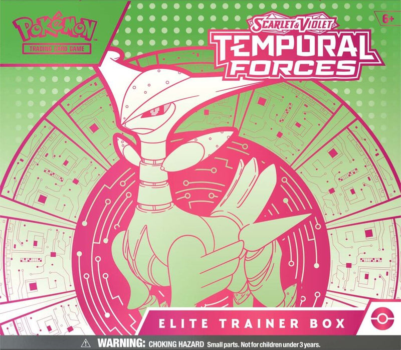 Temporal Forces Elite Trainer Box: Iron Leaves | Pokemon TCG