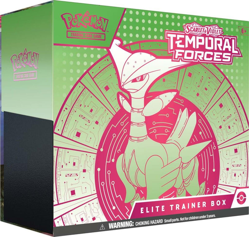 Temporal Forces Elite Trainer Box: Iron Leaves | Pokemon TCG