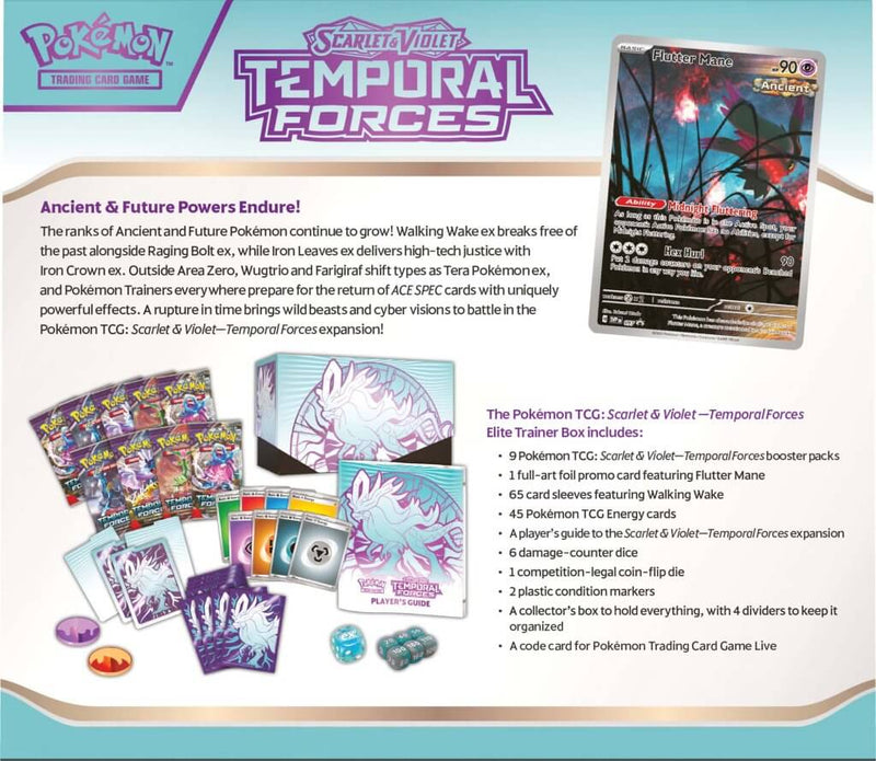 Temporal Forces Elite Trainer Box: Walking Wake | Pokemon TCG