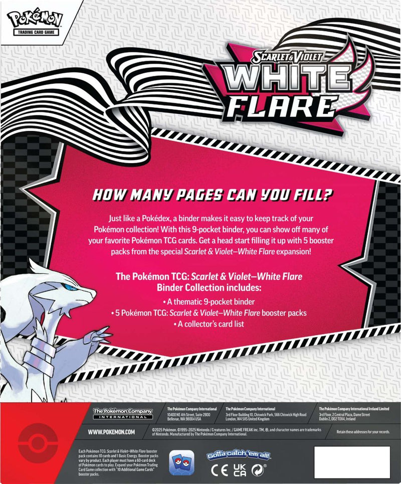 White Flare Binder Collection | Pokemon TCG