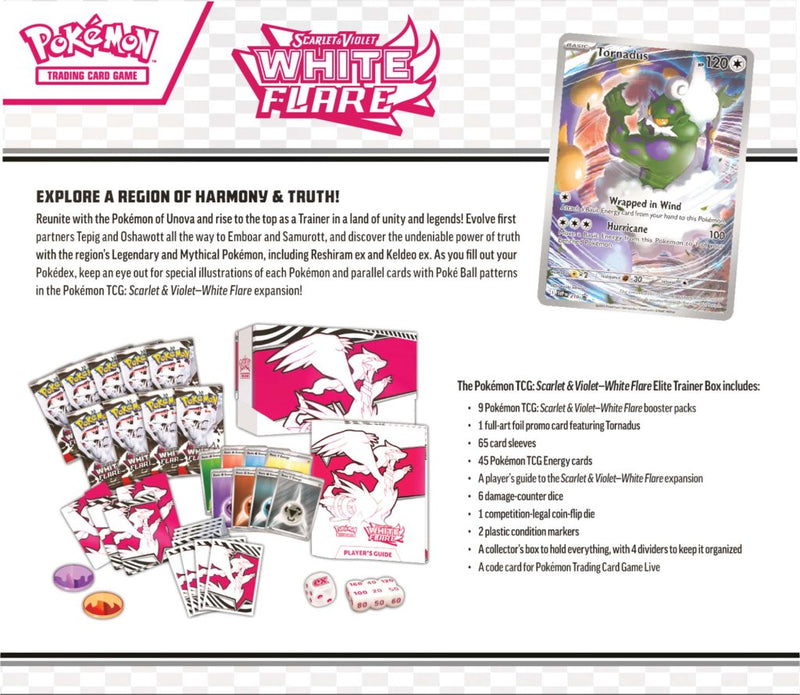 White Flare Elite Trainer Box | Pokemon TCG