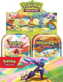 Vibrant Paldea Mini Tins Display (10) | Pokemon TCG