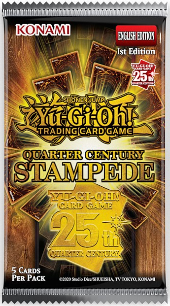 Quarter Century Stampede Booster Pack | Yu-Gi-Oh! TCG