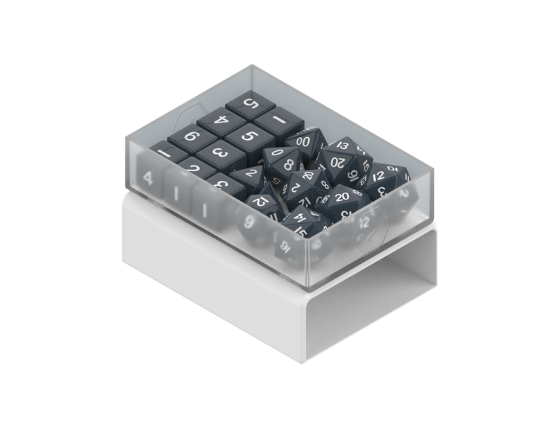 RNG Dicebox - Cleric White