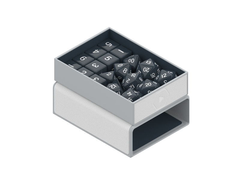 RNG Dicebox MAX - Cleric White