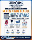 Riftbound Nexus Night League: Wednesdays at 6PM