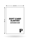Soft Card Sleeves - Japanese/Mini Size | Palms Off