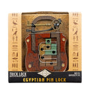 Trick Lock & Key Puzzles—Egyptian Pin Lock