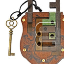 Trick Lock & Key Puzzles—Egyptian Pin Lock