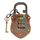 Trick Lock & Key Puzzles—Egyptian Pin Lock