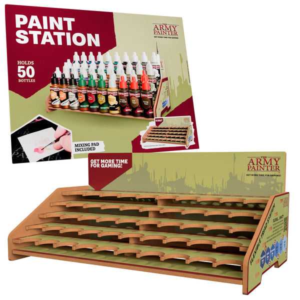 The Army Painter Paint Station (Holds 50 Bottles)