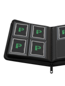 Collector's Series Top Loader Zip Binder - 4 Pocket (Black) | Palms Off