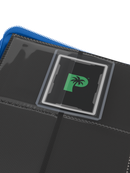Collector's Series Top Loader Zip Binder - 4 Pocket (Blue) | Palms Off