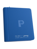 Collector's Series Top Loader Zip Binder - 4 Pocket (Blue) | Palms Off