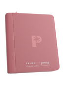 Collector's Series Top Loader Zip Binder - 4 Pocket (Pink) | Palms Off