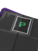 Collector's Series Top Loader Zip Binder - 4 Pocket (Purple) | Palms Off