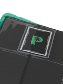 Collector's Series Top Loader Zip Binder - 4 Pocket (Turquoise) | Palms Off