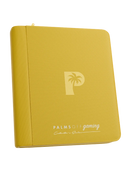 Collector's Series Top Loader Zip Binder - 4 Pocket (Yellow) | Palms Off