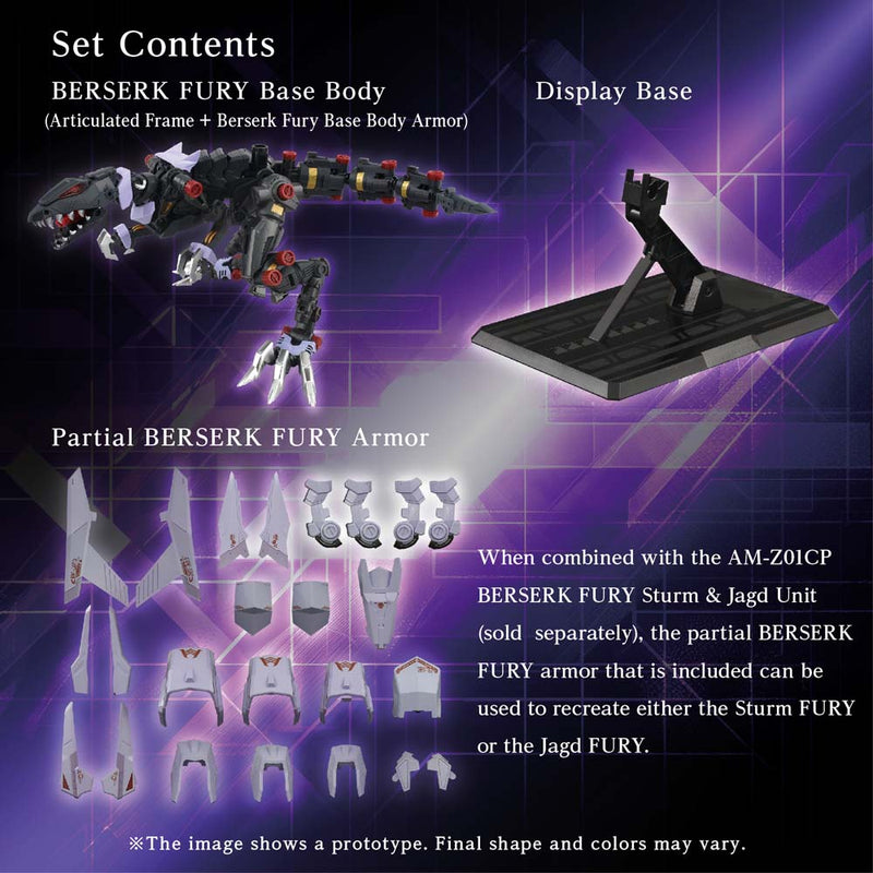 AMZ-01EX Berserk Fury Main Frame Mode