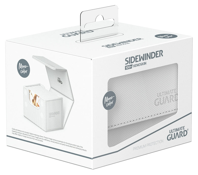 Sidewinder 100+ Xenoskin Monocolor (White) | Ultimate Guard