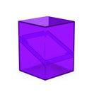 Boulder 100+ Deck Case (Clear - Amethyst) | Ultimate Guard