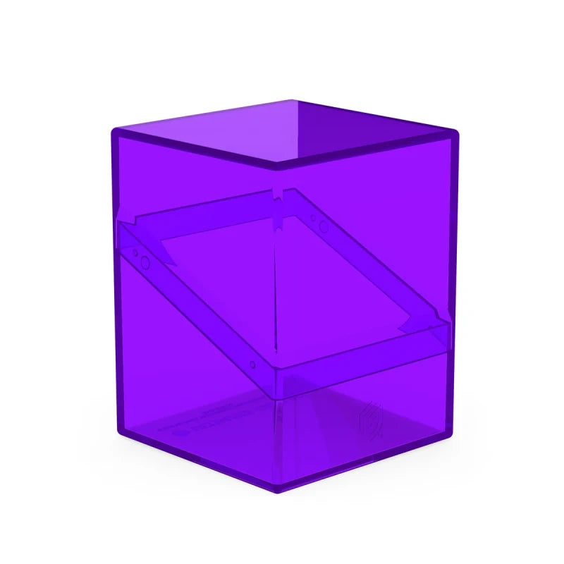 Boulder 100+ Deck Case (Clear - Amethyst) | Ultimate Guard