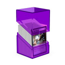 Boulder 100+ Deck Case (Clear - Amethyst) | Ultimate Guard