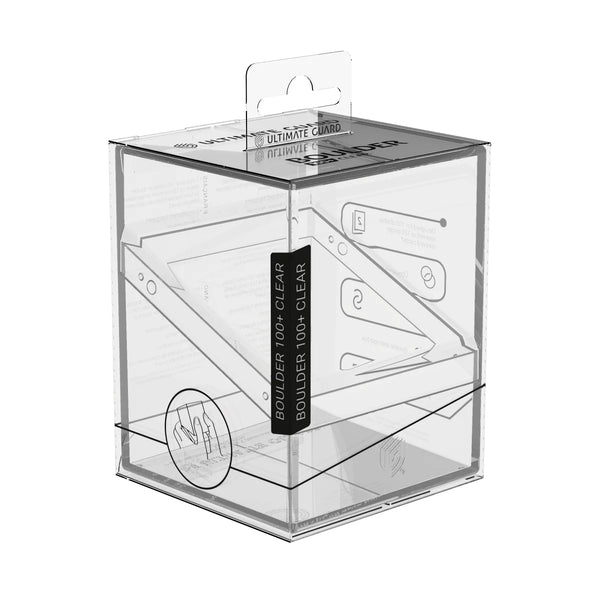 Boulder 100+ Deck Case (Transparent) | Ultimate Guard