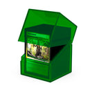 Boulder 100+ Deck Case (Clear - Emerald) | Ultimate Guard