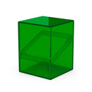 Boulder 100+ Deck Case (Clear - Emerald) | Ultimate Guard