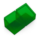 Boulder 100+ Deck Case (Clear - Emerald) | Ultimate Guard