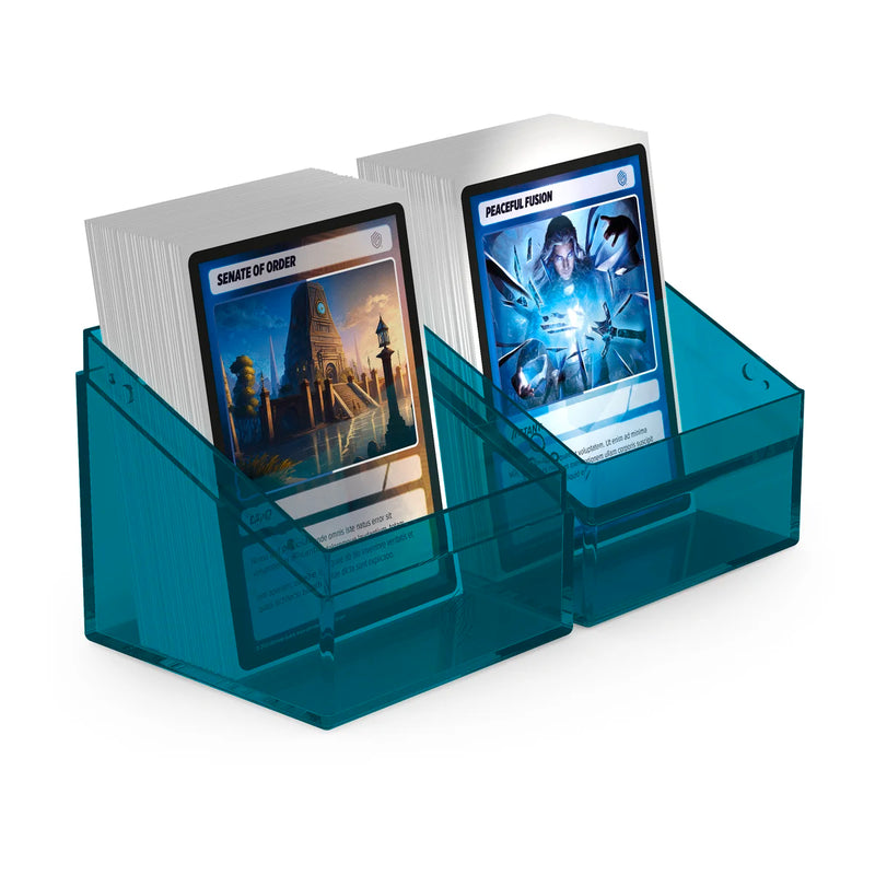 Boulder 100+ Deck Case (Clear - Malachite) | Ultimate Guard