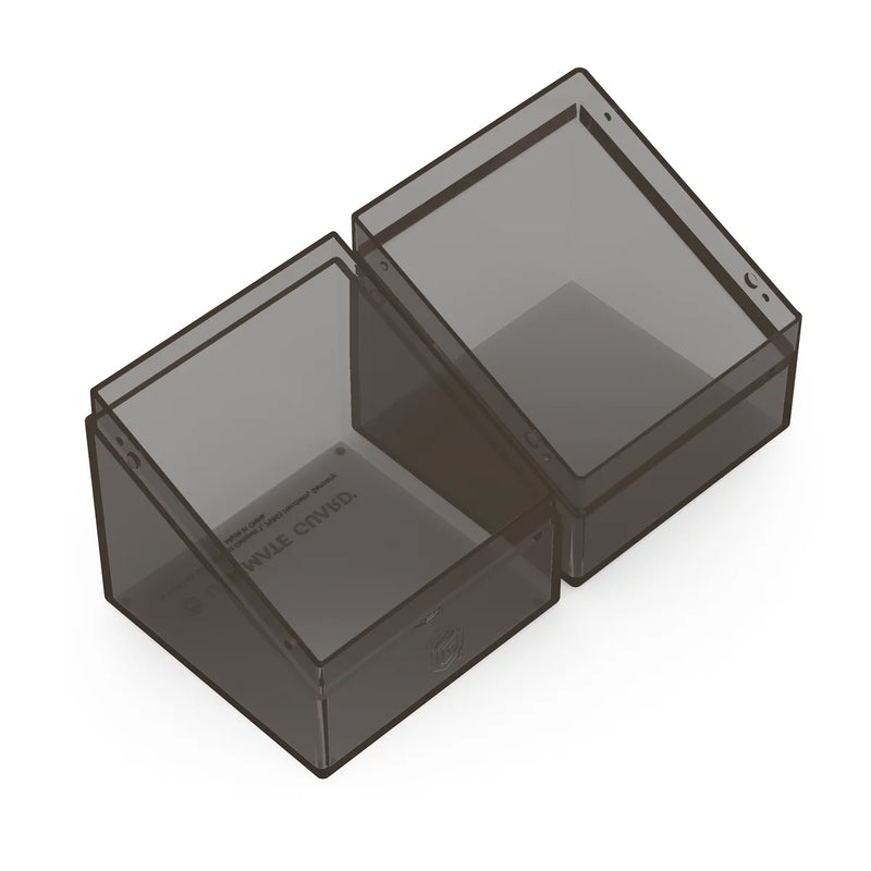 Boulder 100+ Deck Case (Clear - Onyx) | Ultimate Guard