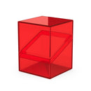Boulder 100+ Deck Case (Clear - Ruby) | Ultimate Guard