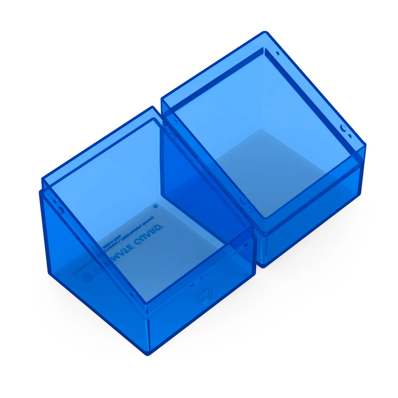 Boulder 100+ Deck Case (Clear - Sapphire) | Ultimate Guard