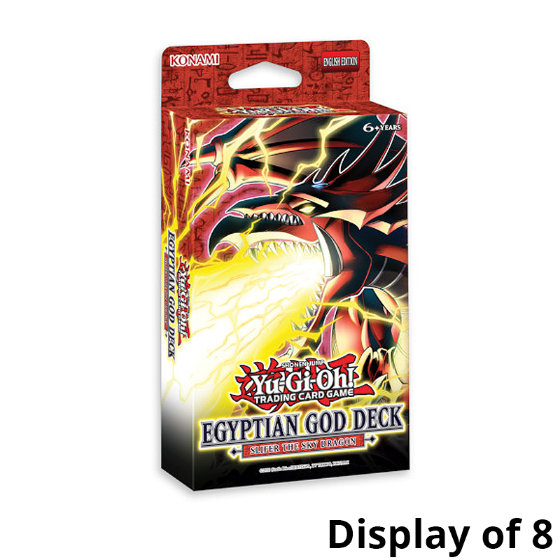 Egyptian God Structure Deck: Slifer Display (8) [Unlimited] | Yu-Gi-Oh! TCG