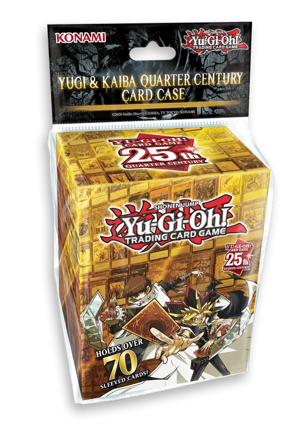 Yugi & Kaiba Quarter Century Card Case | Yu-Gi-Oh! TCG