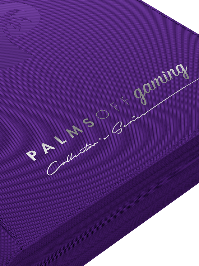 Collector's Series 4 Pocket Zip Binder (Purple) | Palms Off